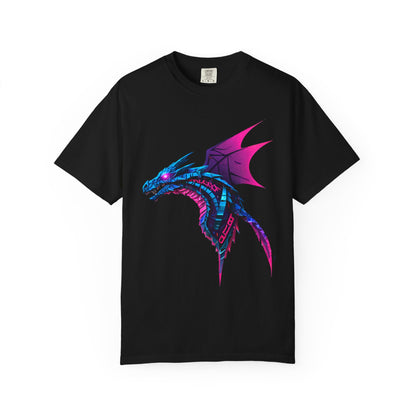 Vibrant Dragon T-shirt, Unisex Graphic Tee, Fantasy T-shirt, Gift for Gamers, Dragon Lover Apparel