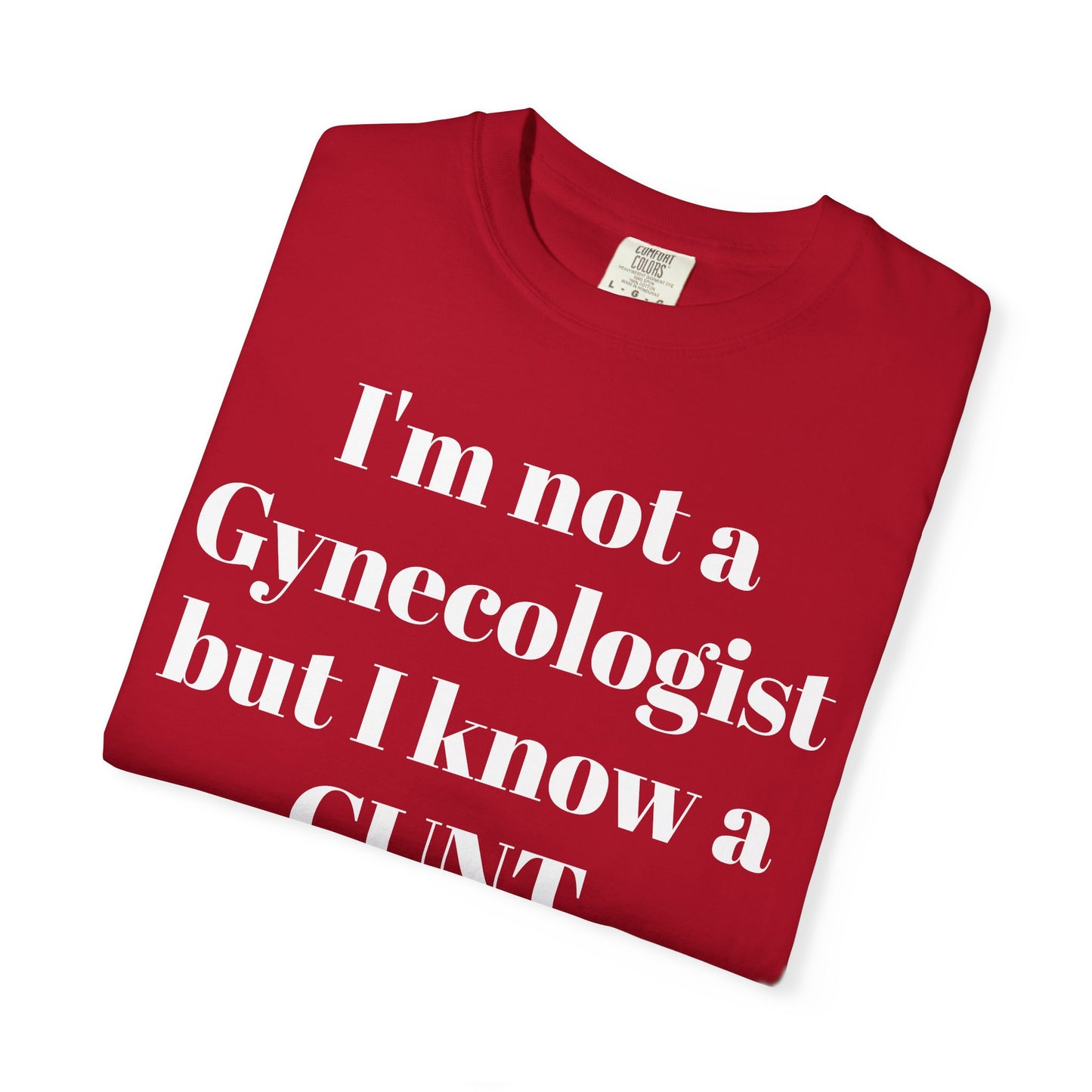 Funny Gynecologist Quote T-Shirt, Unisex Graphic Tee, Humorous Gift for Medical Professionals, Casual Wear, Unique Birthday Present