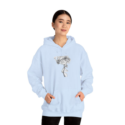 Smoke Art Hoodie — Minimal Abstract Smoke Art Pullover