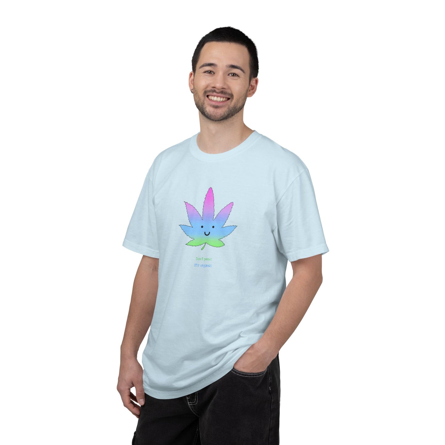 Happy Pastel Weed Leaf T-Shirt