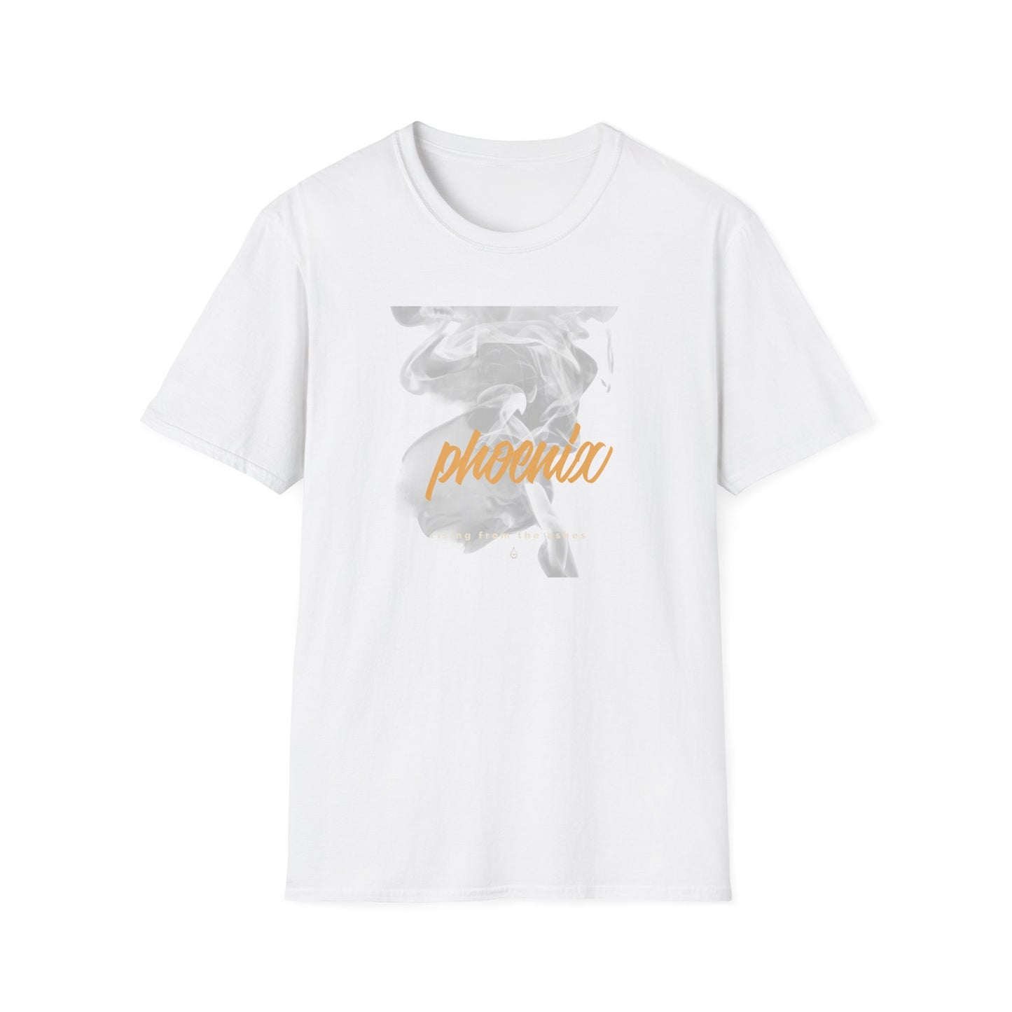 Phoenix Script Marble Graphic T-Shirt