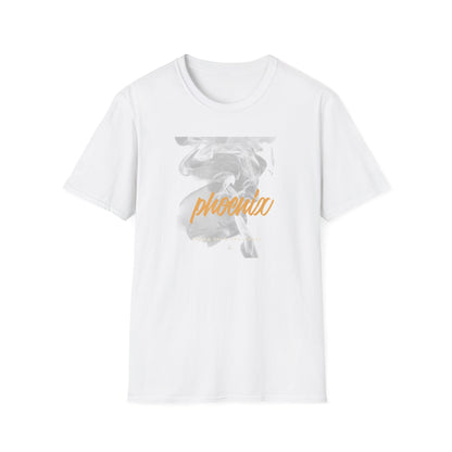 Phoenix Script Marble Graphic T-Shirt