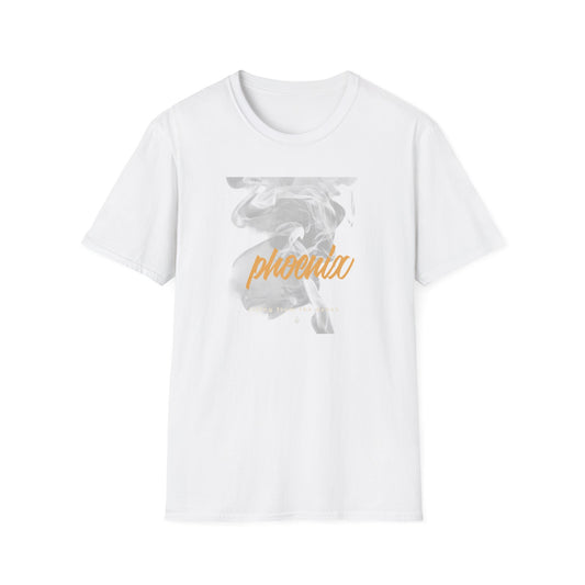 Phoenix Script Marble Graphic T-Shirt
