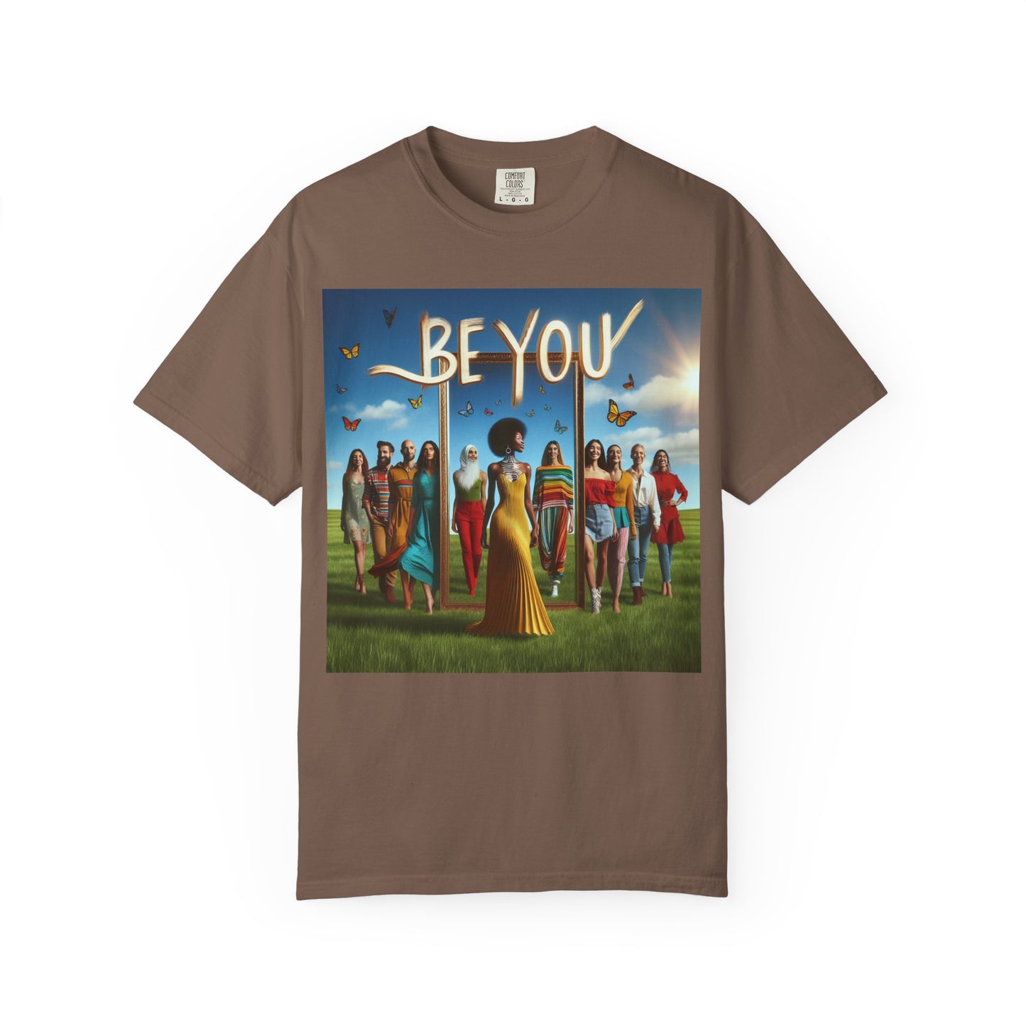 Empowering Graphic Tee, Be You T-Shirt, Unisex Casual Wear, Affirmation Apparel, Inspirational Gift, Unique Fashion Statement