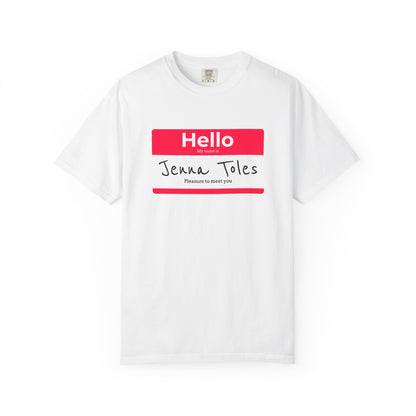 Jenna Toles Name Tag T-Shirt