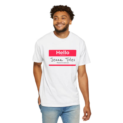 Jenna Toles Name Tag T-Shirt