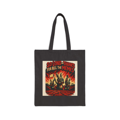 Cotton Canvas Tote Bag