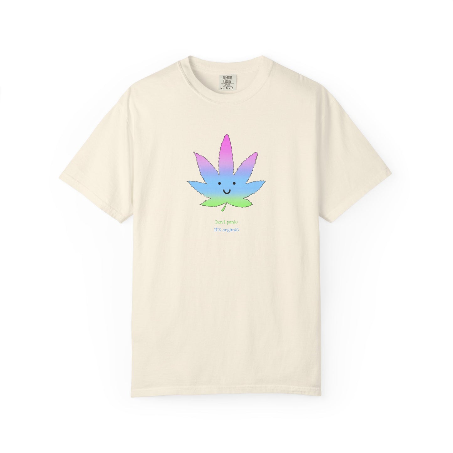 Happy Pastel Weed Leaf T-Shirt