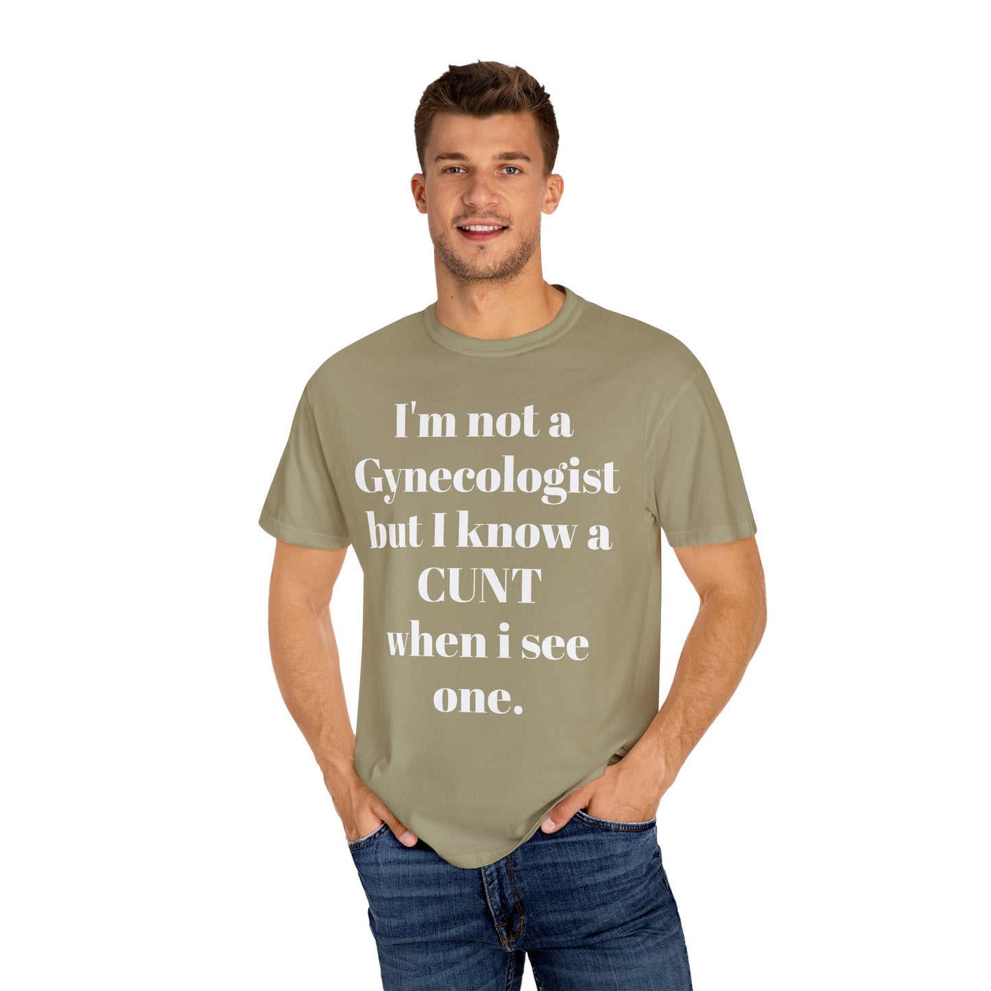 Funny Gynecologist Quote T-Shirt, Unisex Graphic Tee, Humorous Gift for Medical Professionals, Casual Wear, Unique Birthday Present