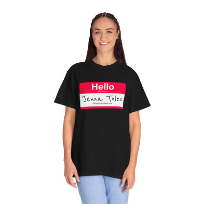 Jenna Toles Name Tag T-Shirt