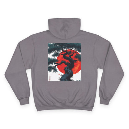 Artistic Champion Hoodie with Red Sun and Tree Design, Cozy Sweatshirt for Casual Wear, Gift for Nature Lovers, Perfect for Fall [...]