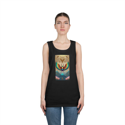 Vibrant Graphic Tank Top for Festival Vibes, Unisex Summer Apparel, Boho Style, Gift for Music Lovers, Perfect for Outdoor Events