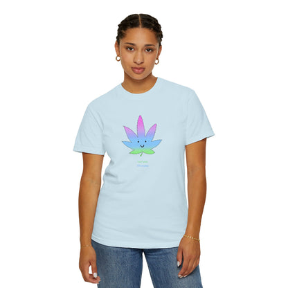 Happy Pastel Weed Leaf T-Shirt