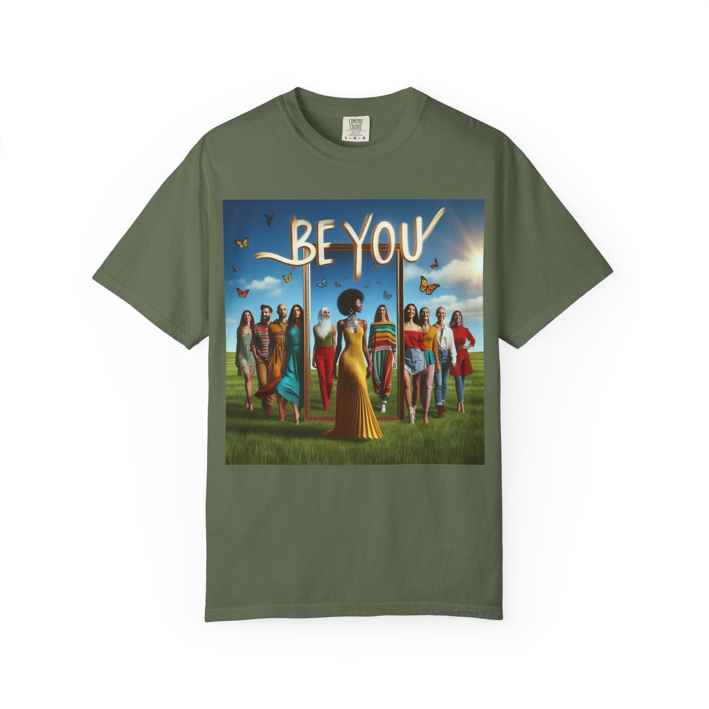 Empowering Graphic Tee, Be You T-Shirt, Unisex Casual Wear, Affirmation Apparel, Inspirational Gift, Unique Fashion Statement