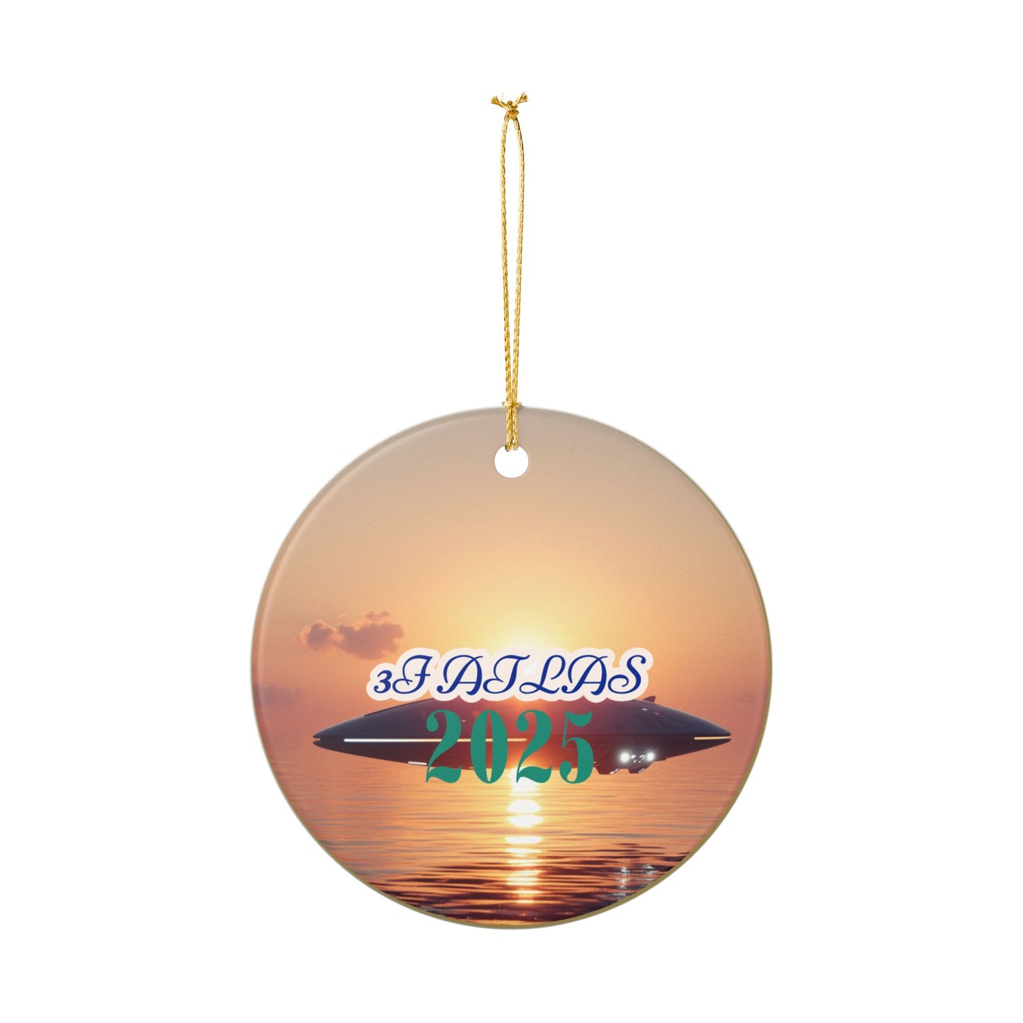 2025 Christamas Ornament— '3IATLAS' Mothership Keepsake