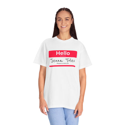 Jenna Toles Name Tag T-Shirt