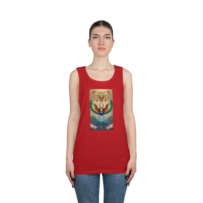 Vibrant Graphic Tank Top for Festival Vibes, Unisex Summer Apparel, Boho Style, Gift for Music Lovers, Perfect for Outdoor Events