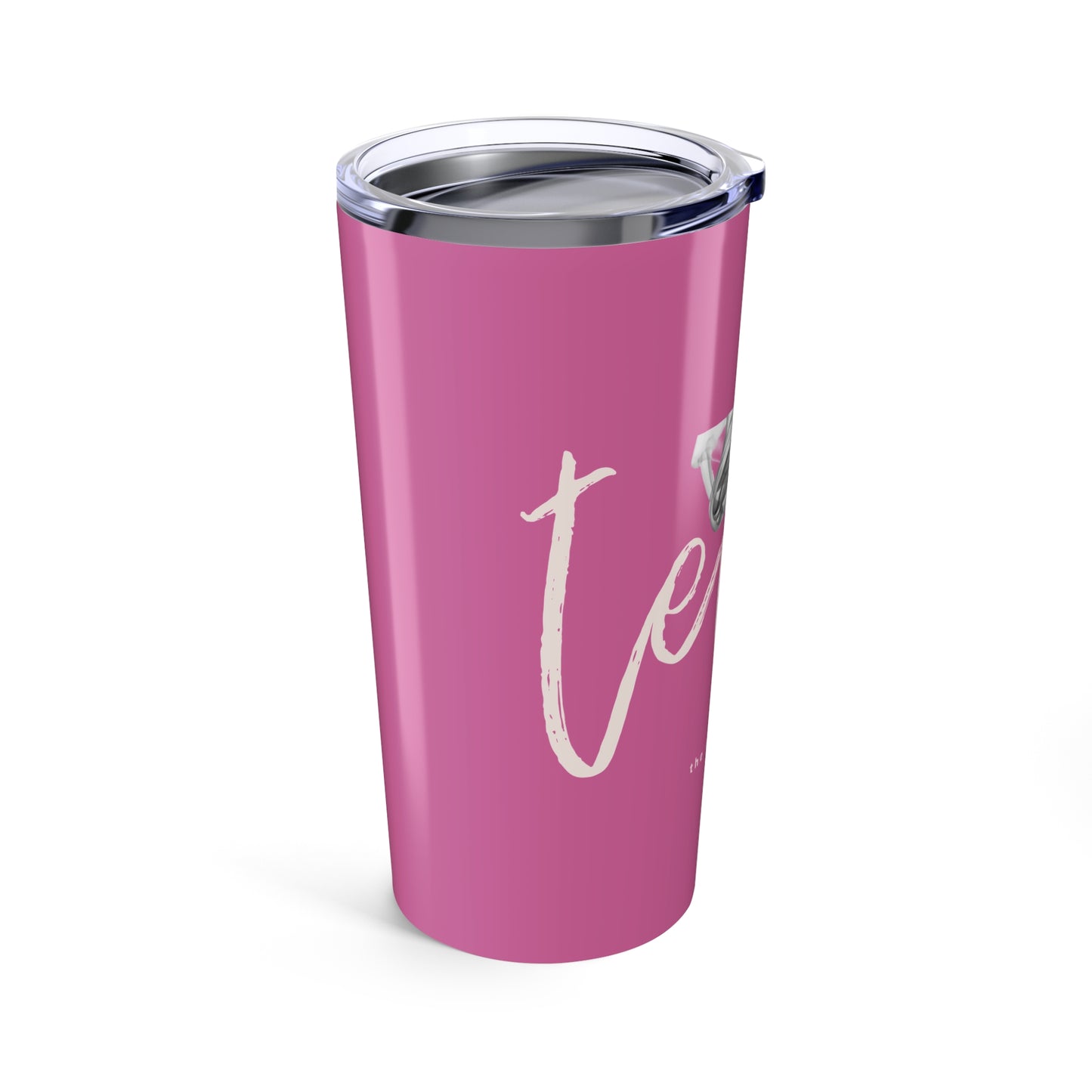 Pink "Tend" 20oz Stainless Tumbler — The Fire Within Travel Cup
