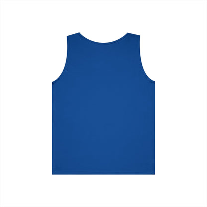 Artistic Unisex Heavy Cotton Tank Top - Inspirational Wall Art, Unique Graphic Tee, Summer Fashion, Gift for Art Lovers, Casual Wear
