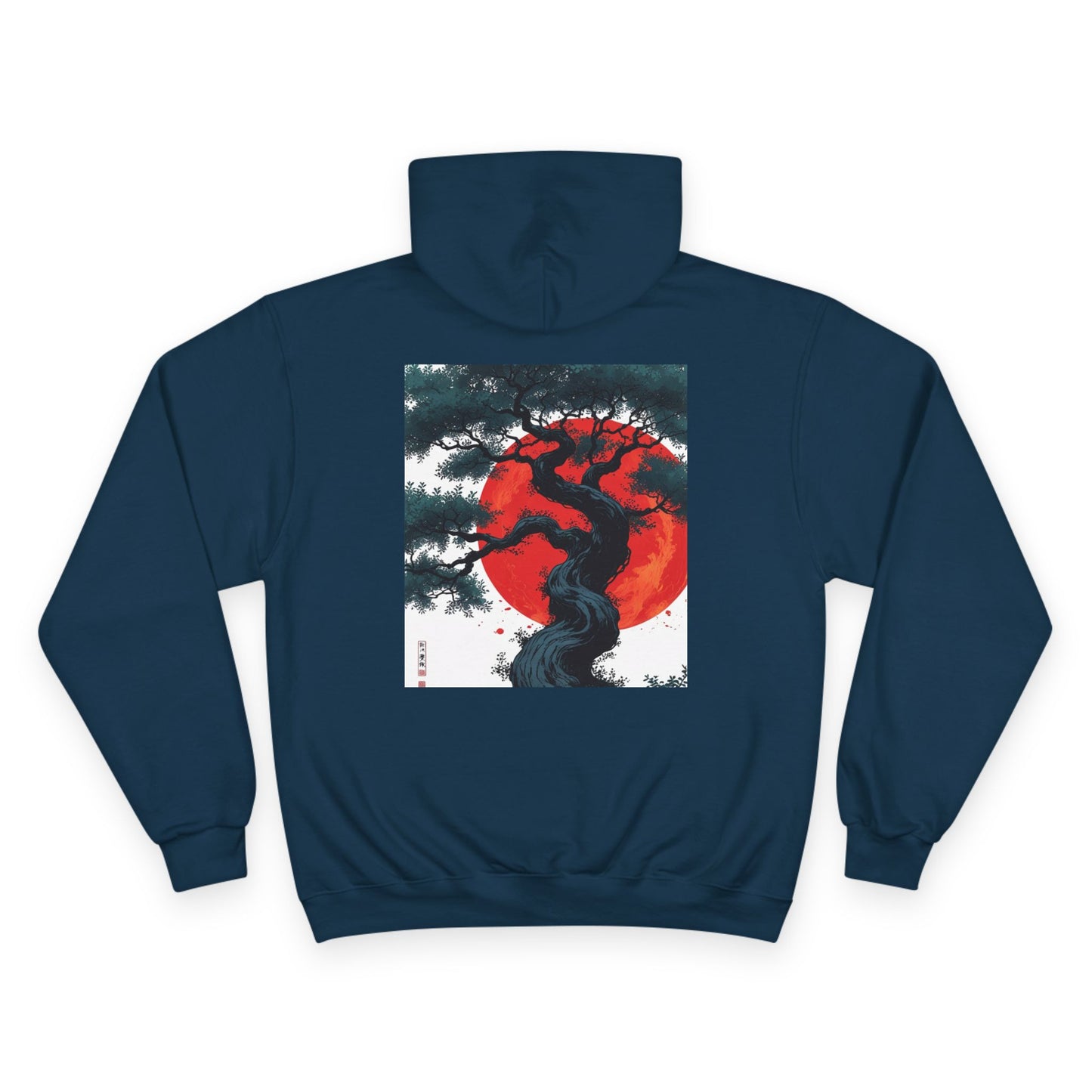 Artistic Champion Hoodie with Red Sun and Tree Design, Cozy Sweatshirt for Casual Wear, Gift for Nature Lovers, Perfect for Fall [...]
