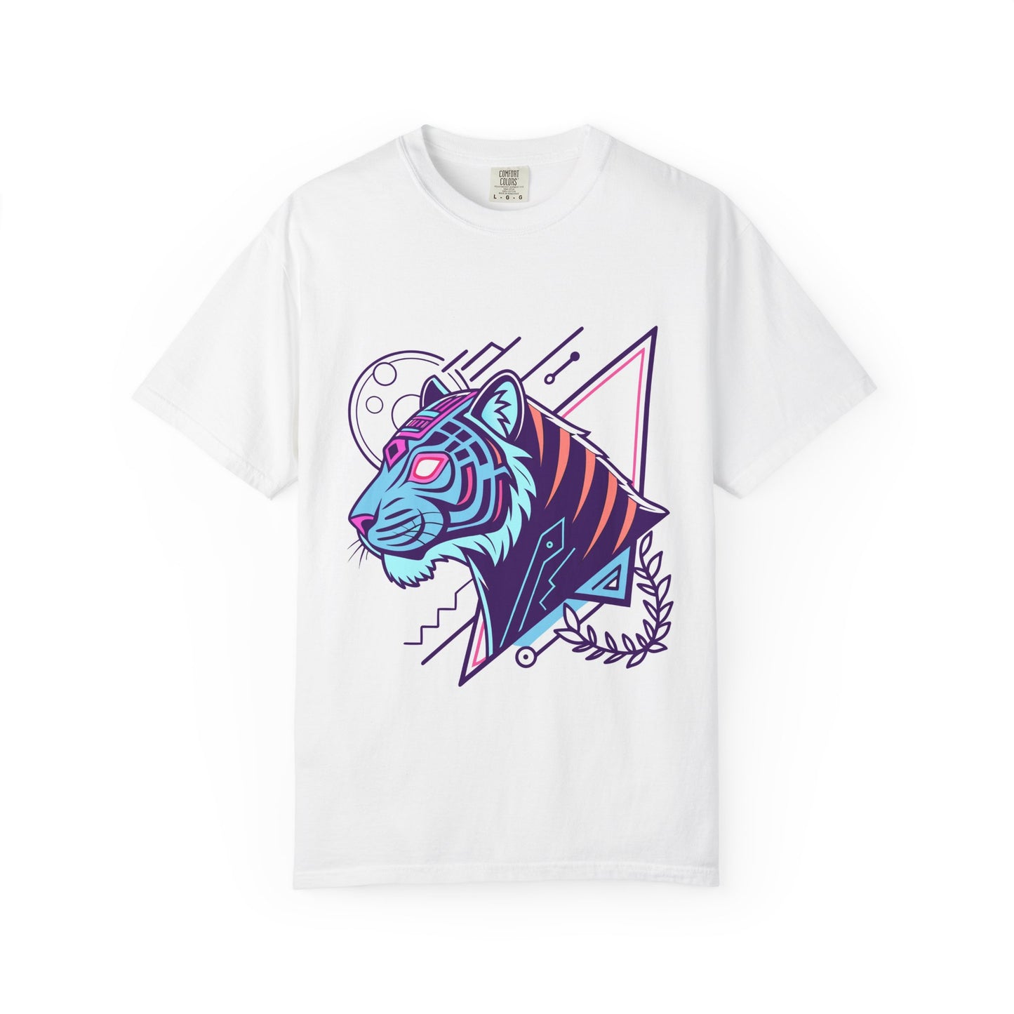 Vibrant Tiger Graphic T-Shirt, Unisex Tee, Animal Lover Gift, Streetwear Fashion, Cool Summer Top, Unique Present for Birthdays