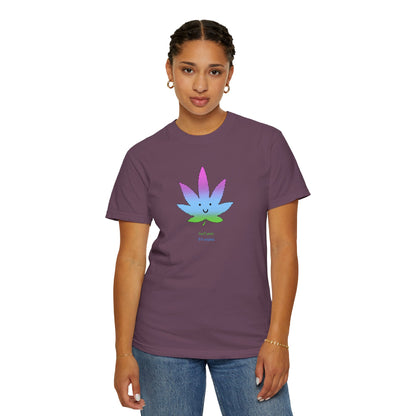 Happy Pastel Weed Leaf T-Shirt