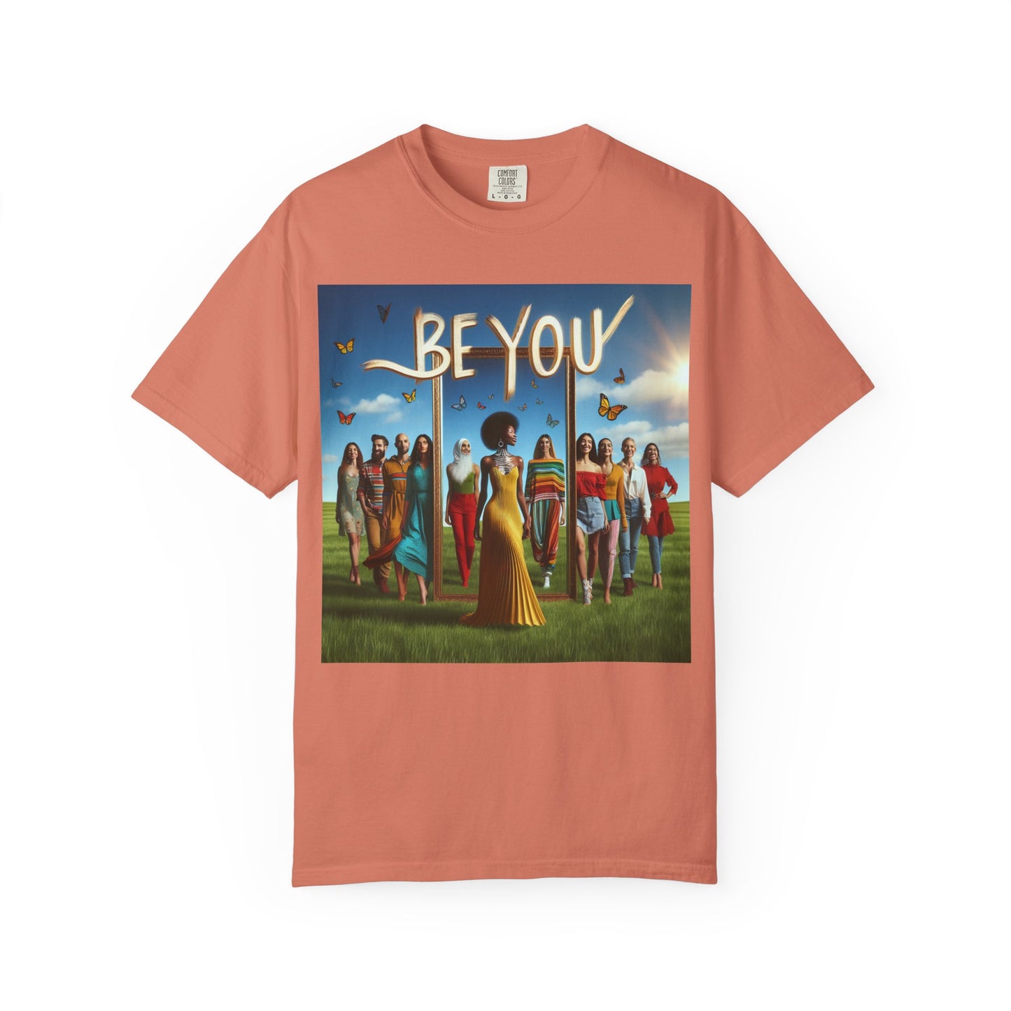 Empowering Graphic Tee, Be You T-Shirt, Unisex Casual Wear, Affirmation Apparel, Inspirational Gift, Unique Fashion Statement