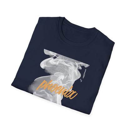 Phoenix Script Marble Graphic T-Shirt