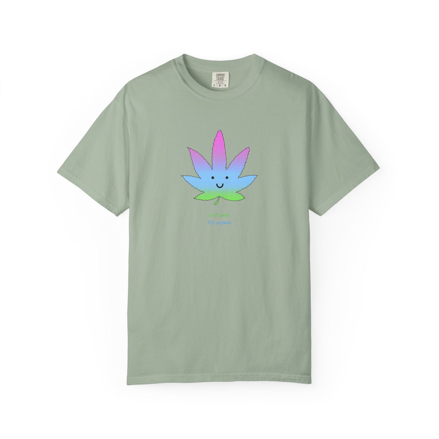 Happy Pastel Weed Leaf T-Shirt