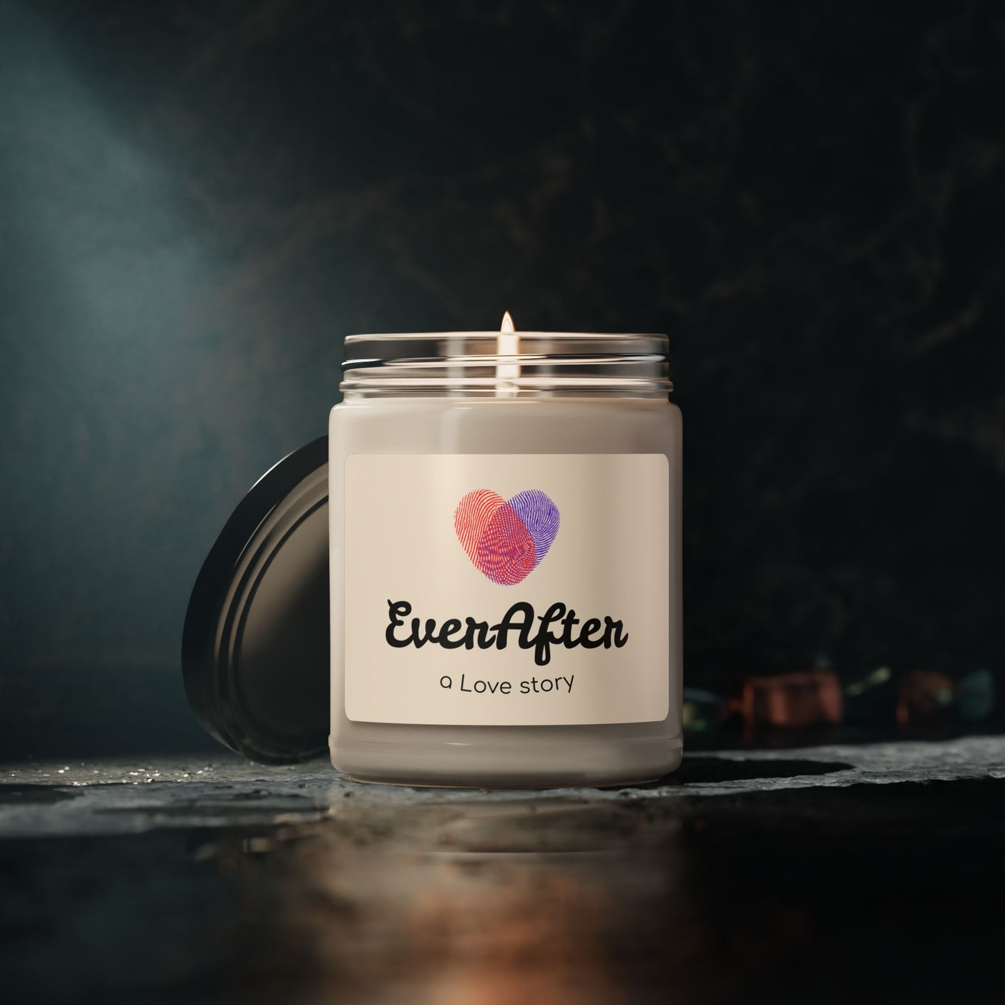Scented Soy Candle — "EvenAfter: A Love Story" Romantic 9oz