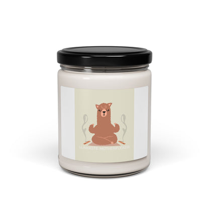 LLamaste Motherfucker Scented Soy Candle — 9oz Relaxing Aromatherapy Jar