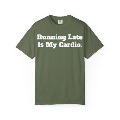 Funny Running Late T-Shirt, Unisex Humor Tee, Perfect Gift for Busy Friends, Casual Outfit, Birthdays, Anniversaries, Everyday Wear