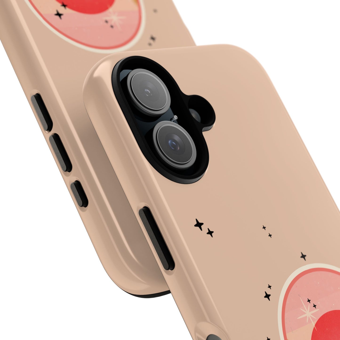 Sunset Orbit Tough Phone Case — Minimal Astral Landscape Protective Case