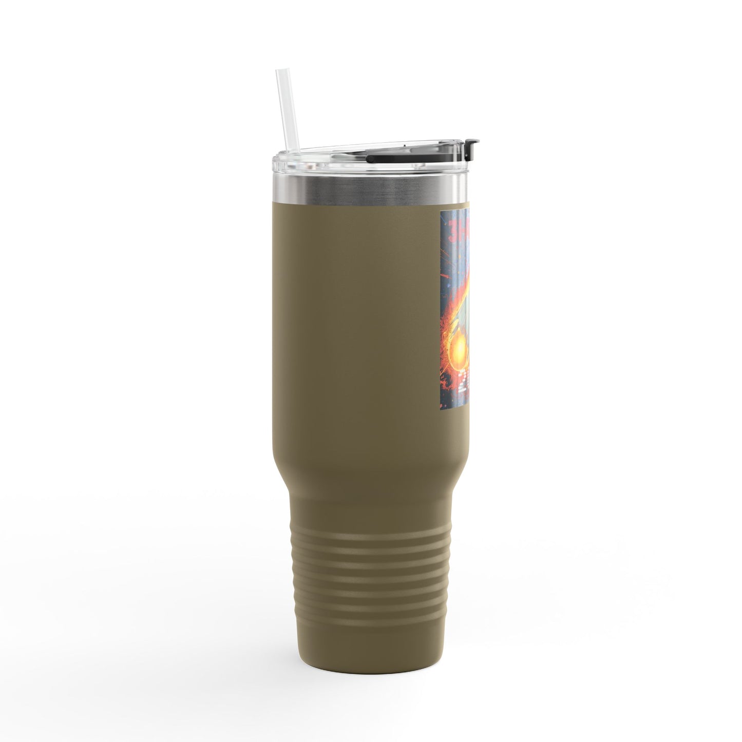 40oz Insulated Travel Mug — 31-Atlas 2025 Meteor Space Mission Design