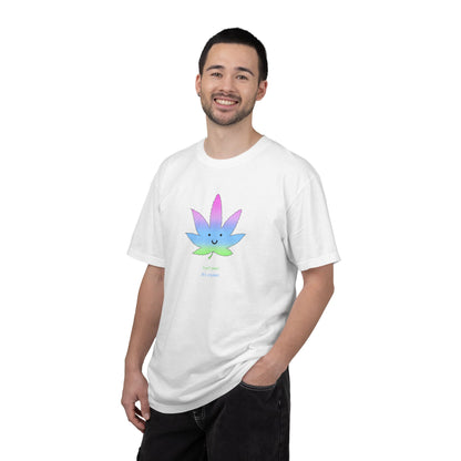 Happy Pastel Weed Leaf T-Shirt