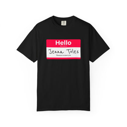 Jenna Toles Name Tag T-Shirt