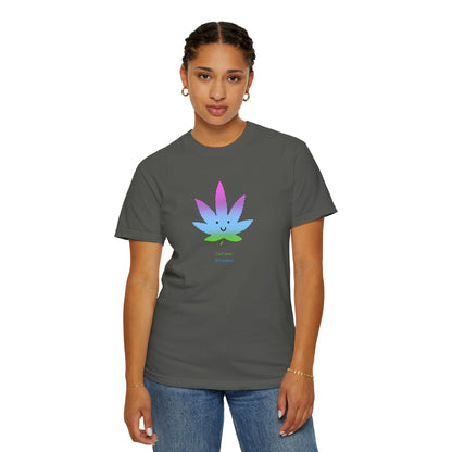 Happy Pastel Weed Leaf T-Shirt