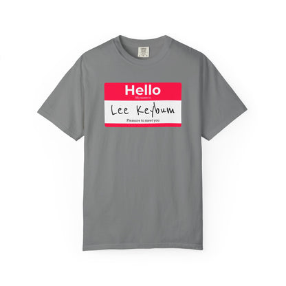Lee Keybum Name Tag T-shirt