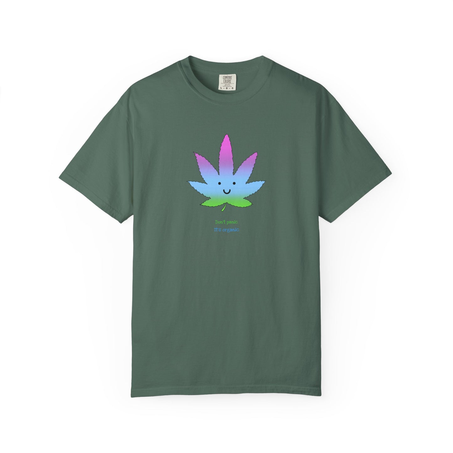 Happy Pastel Weed Leaf T-Shirt