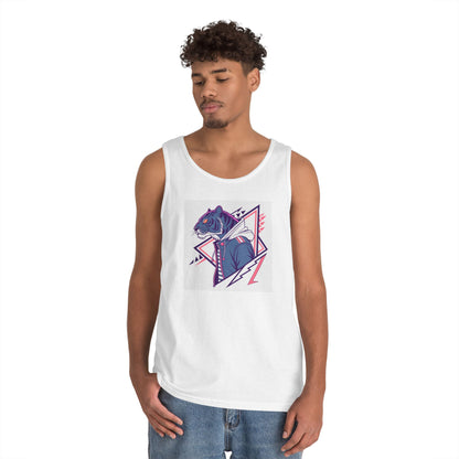 Vibrant Graphic Tank Top for Summer, Casual Wear, Gym Shirt, Unisex Summer Apparel, Trendy Gift, Festival Clothing