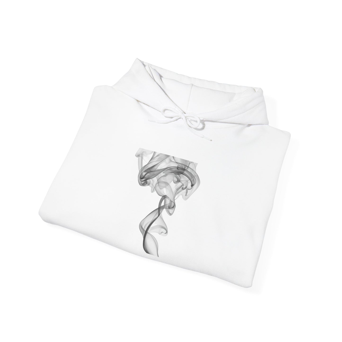 Smoke Art Hoodie — Minimal Abstract Smoke Art Pullover