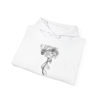 Smoke Art Hoodie — Minimal Abstract Smoke Art Pullover